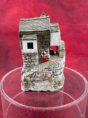 VINTAGE LILLIPUT LANE "FISHERMAN'S" COTTAGE HANDMADE IN UK 1985 w/o BOX